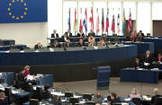 Le Premier ministre Jean-Claude Juncker au Parlement européen