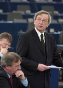 Jean-Claude Juncker au Parlement européen