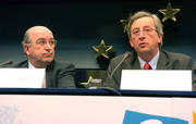 Jean-Claude Juncker et Joaquin Almunia