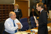 Luc Frieden et Charles Clarke