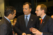Luc Frieden, Franco Frattini et Ronald Noble