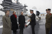 Visite du USS Dwight D. Eisenhower