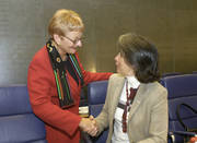 Marie-Josée Jacobs and Maria Amélia Paiva