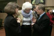 Ann-Christin Nykvist, Mariann Ficher Boel et Fernand Boden