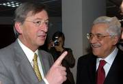 Rencontre entre Jean-Claude Juncker, Jean Asselborn et Mahmoud Abbas
