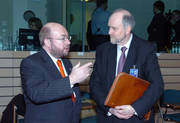 François Biltgen et Tom Mulherin, président du comité de protection sociale