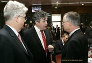 Caio Koch-Weser, Gordon Brown et Hans Eichel