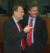 Jean Asselborn et Javier Solana