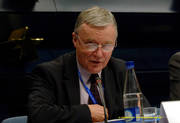 John Monks, secrétaire général de la Confédération européenne des syndicats (CES)