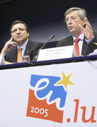 Jean-Claude Juncker et José Manuel Barroso