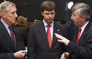 Bernard Bot, Jan Peter Balkenende et Jean-Claude Juncker