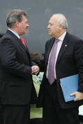 Jean Asselborn et Miguel Angel Moratinos Cuyaube, ministre espagnol des Affaires étrangères