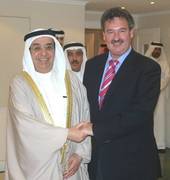 Jean Asselborn et Cheikh Mohammed bin Mubarak Al Khalifa