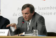 Jeannot Krecké, ministre de l'Economie et du Commerce extérieur