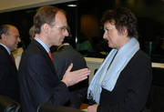 Luc Frieden et Brigitte Zypries, ministre allemand de la Justice