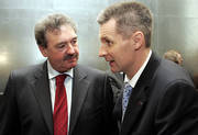 Jean Asselborn, Minister for Foreign Affairs and Artis Pabriks, Latvian Minister for Foreign Affairs