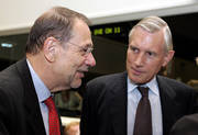 Javier Solana et Bernard Bot, ministre néerlandais des Affaires étrangères