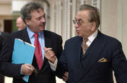 Jean Asselborn et Kurshid Mahmood Kasuri, ministre pakistanais des Affaires étrangères