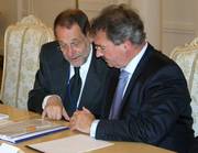 Jean Asselborn et Javier Solana, Haut représentant pour la politique étrangère et de sécurité commune (PESC)