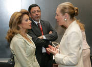 Rachid de Cowles, ministre des Affaires étrangères du Paraguay, et Benita Ferrero-Waldner, membre de la commission européenne