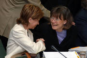 Elena Espinosa Mangana, Spanish Minister for Agriculture, and Ann-Christin Nykvist, Swedish Minister for Agriculture