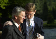 Jean-Claude Juncker, Premier ministre, et Ferenc Gyurcsany, Premier ministre de la Hongrie