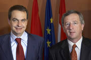 Rencontre Juncker/Zapatero