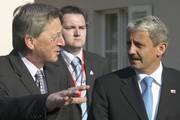 Rencontre Jean-Claude Juncker - Mikuláš Dzurinda, Premier ministre de Slovaquie, 1 juin 2005