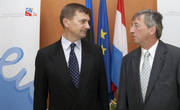 Capitales en tournée: Meeting Jean-Claude Juncker - Andrus Ansip, Prime Minister of Estonia, 3 June 2005