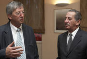 Jean-Claude Juncker, Premier ministre, et Tassos Papadopoulos, Président de Chypre