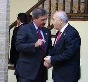 Jean Asselborn et Miguel Angel Moratinos