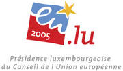 Logo de la Présidence luxembourgeoise