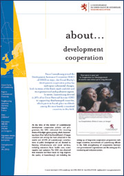 About... Development Cooperation