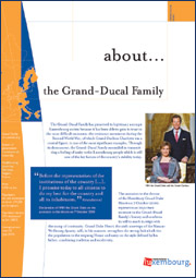 About... the Grand-Ducal Family