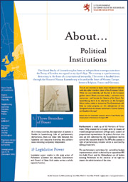 About... Political Institutions