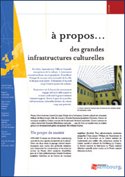 à propos... des grandes infrastructures culturelles