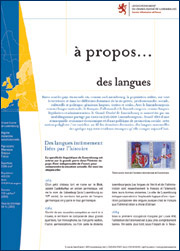 à propos... des langues